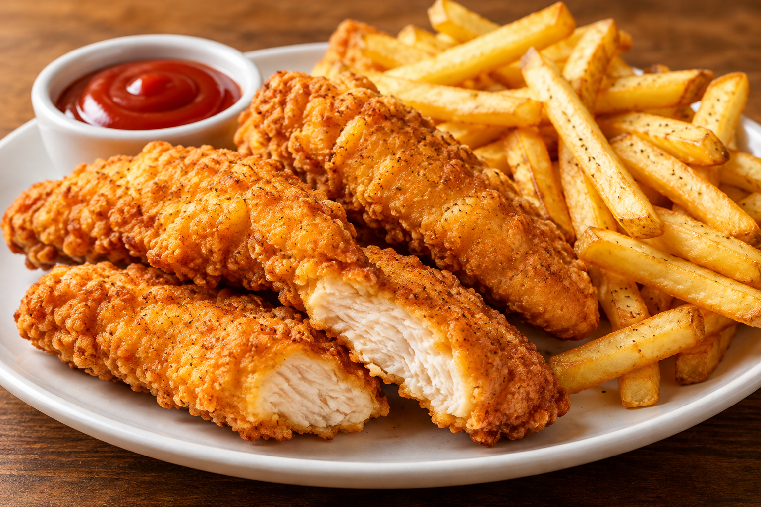 Chicken Tenders + Fries