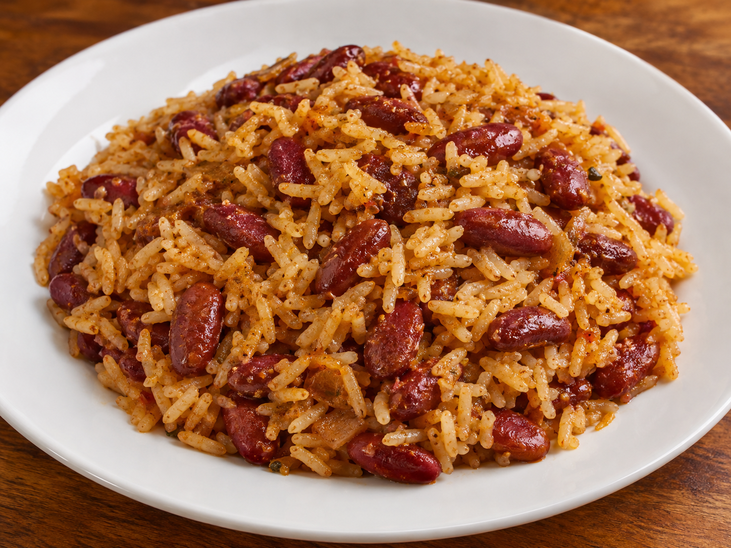 Rice w/ Red Beans