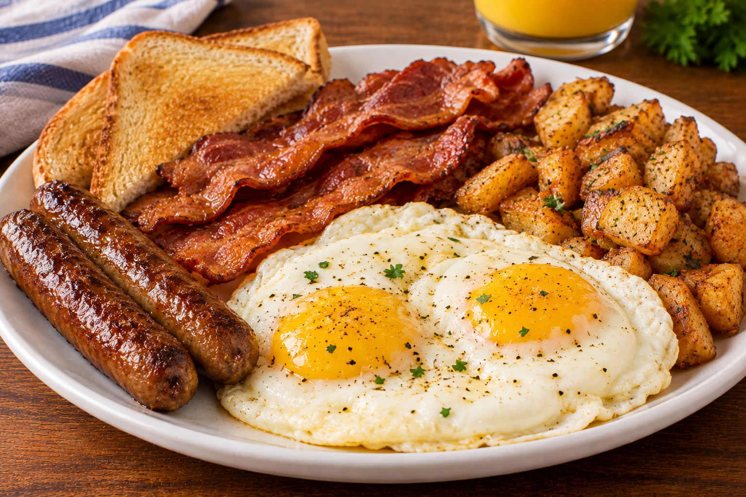 Double Meat Breakfast
