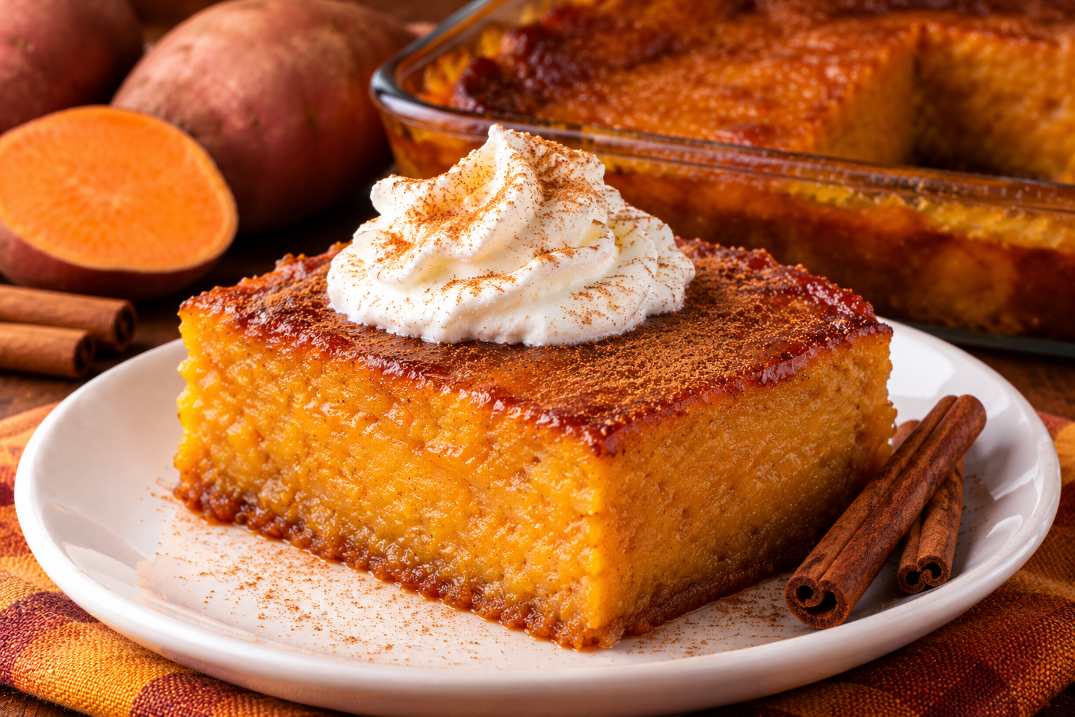 Potato Pudding Slice