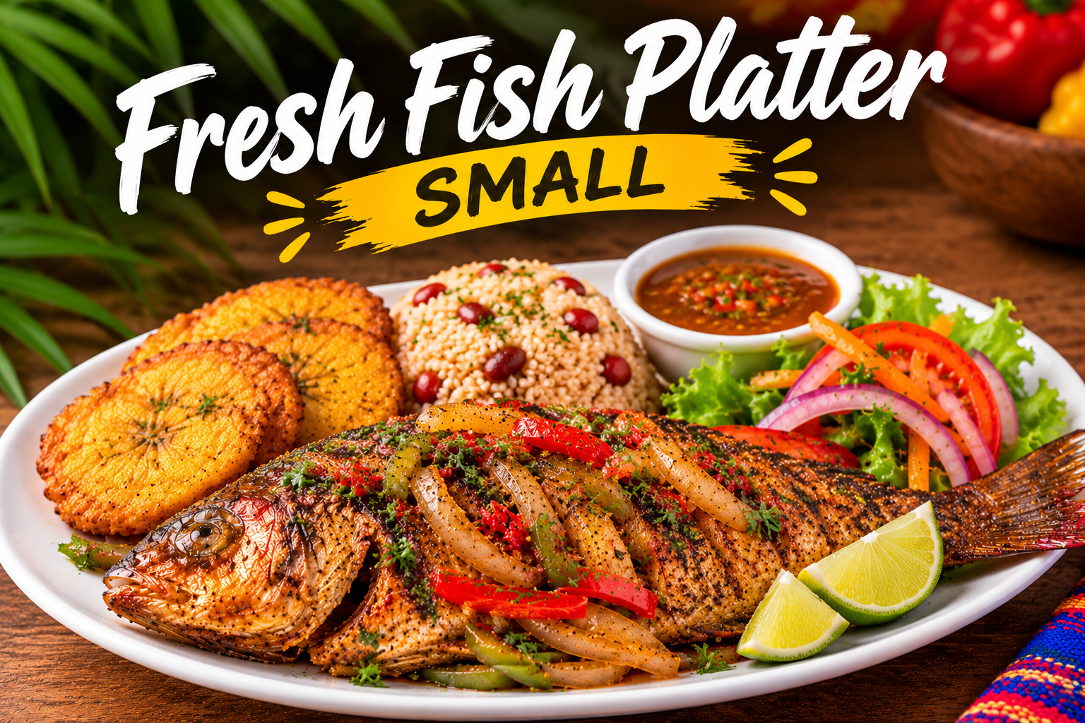 Fresh Fish Platter — Small