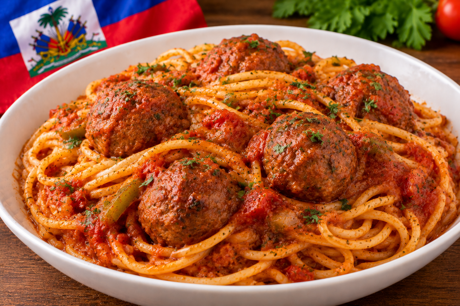 Spaghetti w/ Meatballs